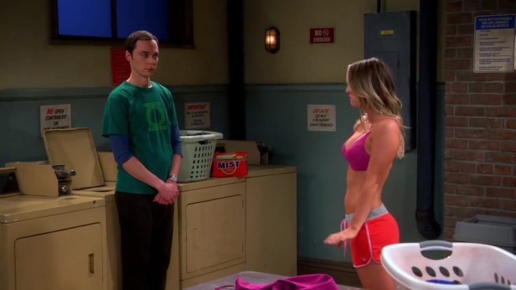 Stripping - The Big Bang Theory s07e11 2013
